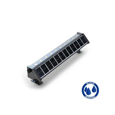 Lèche mur solaire led 10w-400 lumens crépusculaire éclairage enseigne