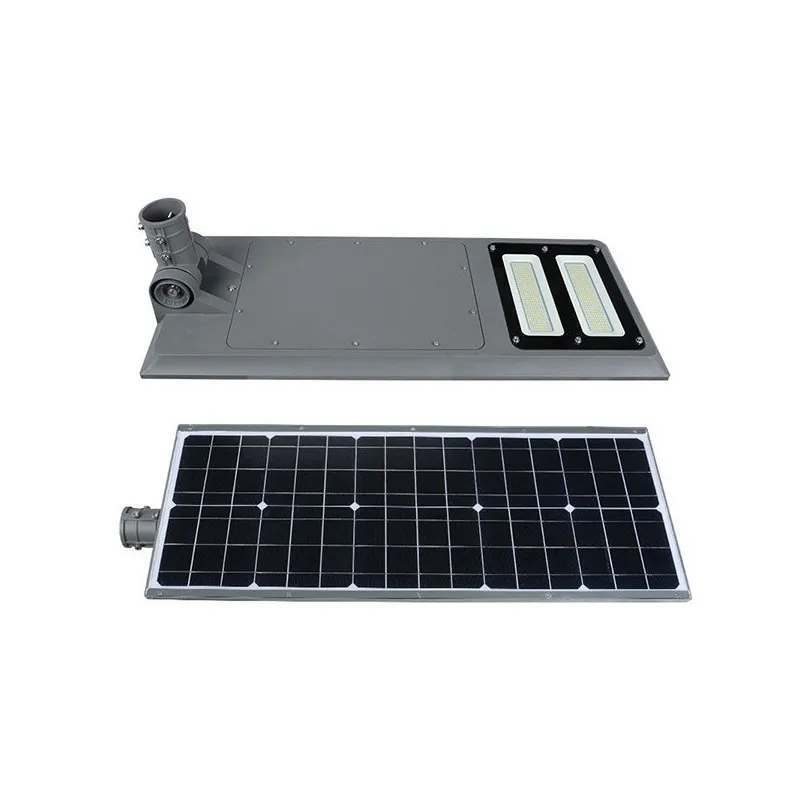 Candélabre solaire led-100w-10000 lumens crépusculaire