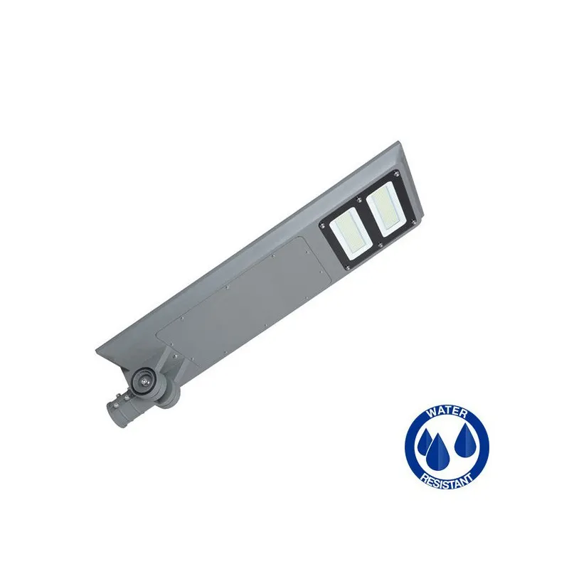 Candélabre solaire led-100w-10000 lumens crépusculaire