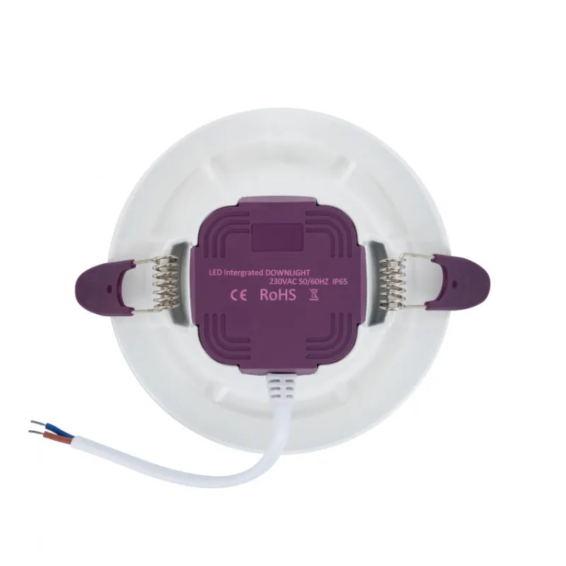 Encastrable led ip65-8w-640 lumens-3000k-4000k-6000k