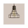Suspension type cage noire culot e27