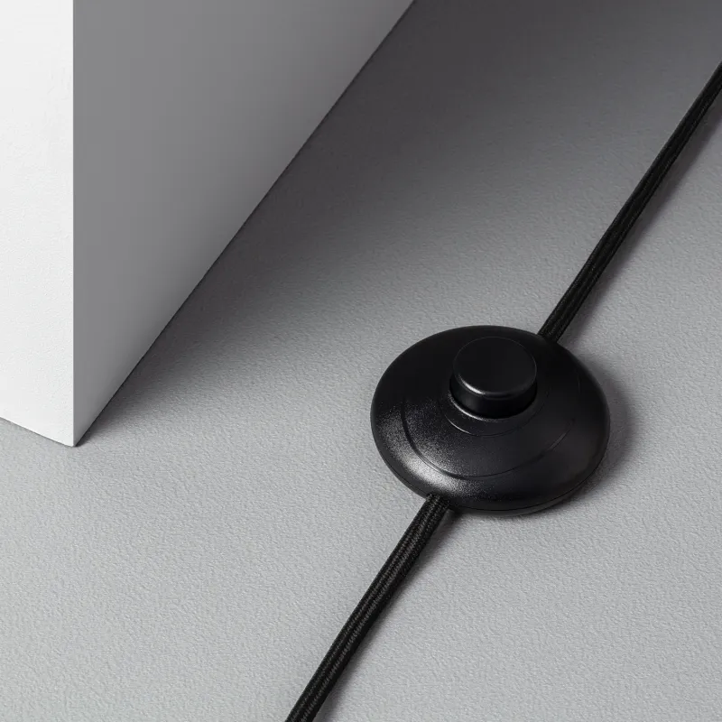Lampadaire a poser métal noir double douille culot e27