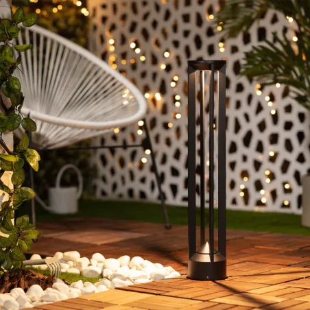 borne-potelet-60cm-a-fixer-led-7w-ip54-jardin-3000k-750-lumens
