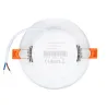 Encastrable rond led 6w-600 lumens 230v variable