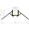 Profil aluminium 1m angle placo pour ruban led