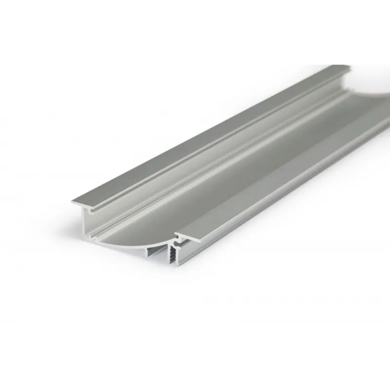 Profil aluminium 1m indirect couloir balisage pour ruban led