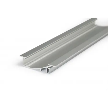 Profil aluminium 1m indirect couloir balisage pour ruban led