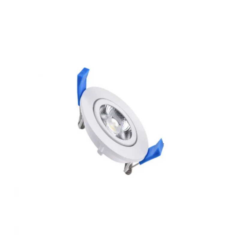 Encastrable 15w rond orientable blanc extra plat 100mm-1300 lumens