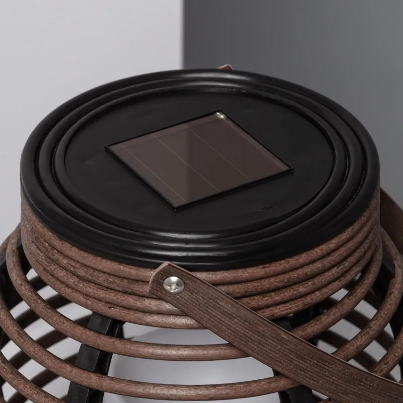 Lampe a poser solaire étanche extérieur nomade lumineuse