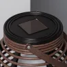 Lampe a poser solaire étanche extérieur nomade lumineuse