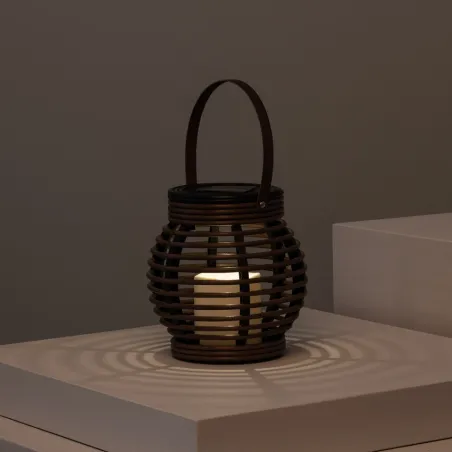 Lampe a poser solaire étanche extérieur nomade lumineuse