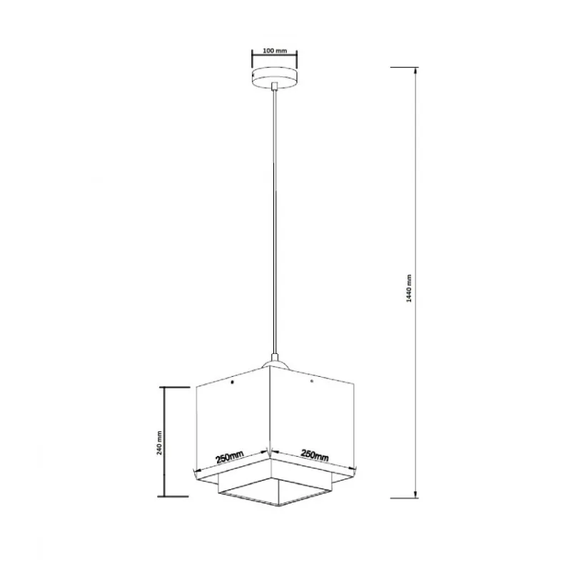 Suspension décoration blanche lampe suspendu culot e27