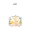 Suspension décoration blanche lampe suspendu culot e27