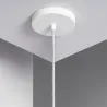 Suspension décoration rotin lampe suspendu culot e27