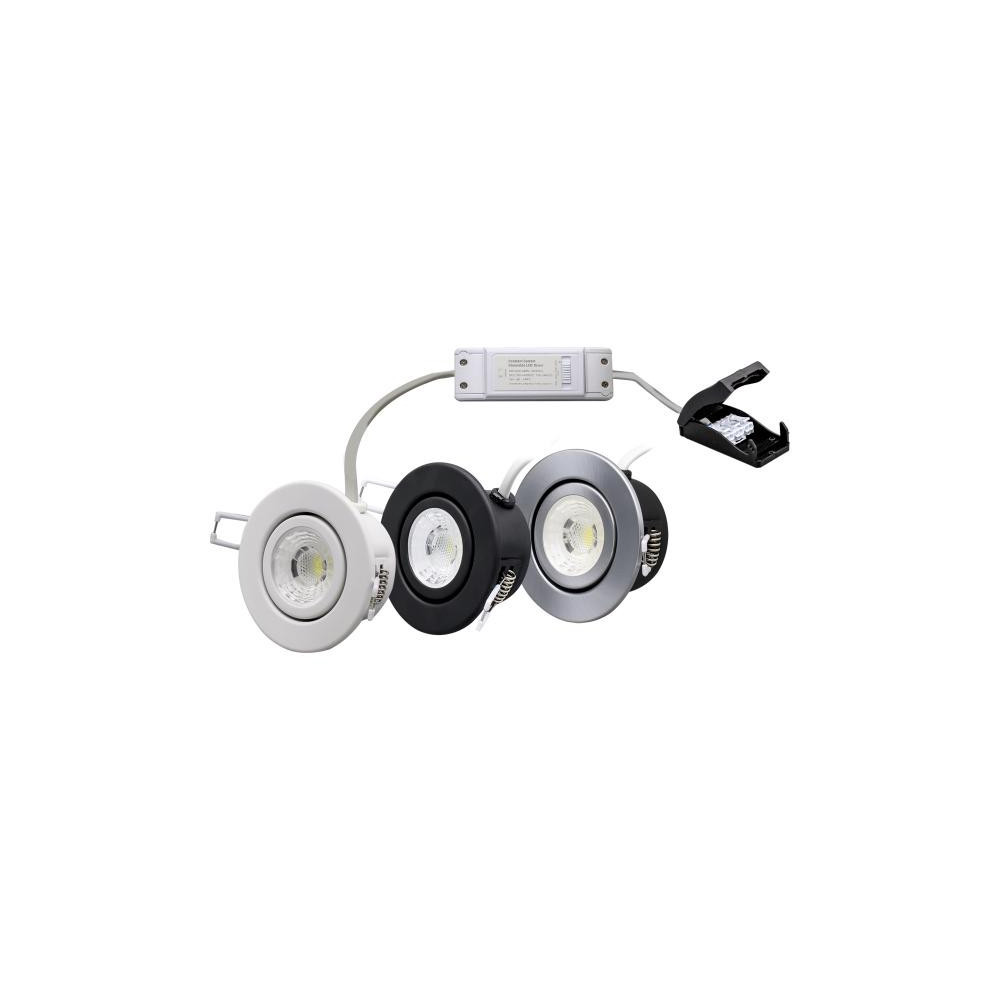 Spot LED Blanc encastrable IP65 RT2012 7W CCT - 230V