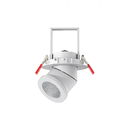 Encastrable 25w escamotable et orientable blanc 125mm-2500 lumens-ip44