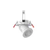 Encastrable 25w escamotable et orientable blanc 125mm-2500 lumens-ip44