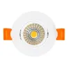 Encastrable led 5w rond blanc orientable 70mm-400 lumens
