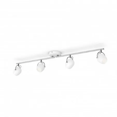 Applique plafonnier Philips 18w led quatre têtes orientable saillie