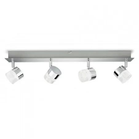 Applique plafonnier Philips 18w led quatre têtes orientable saillie