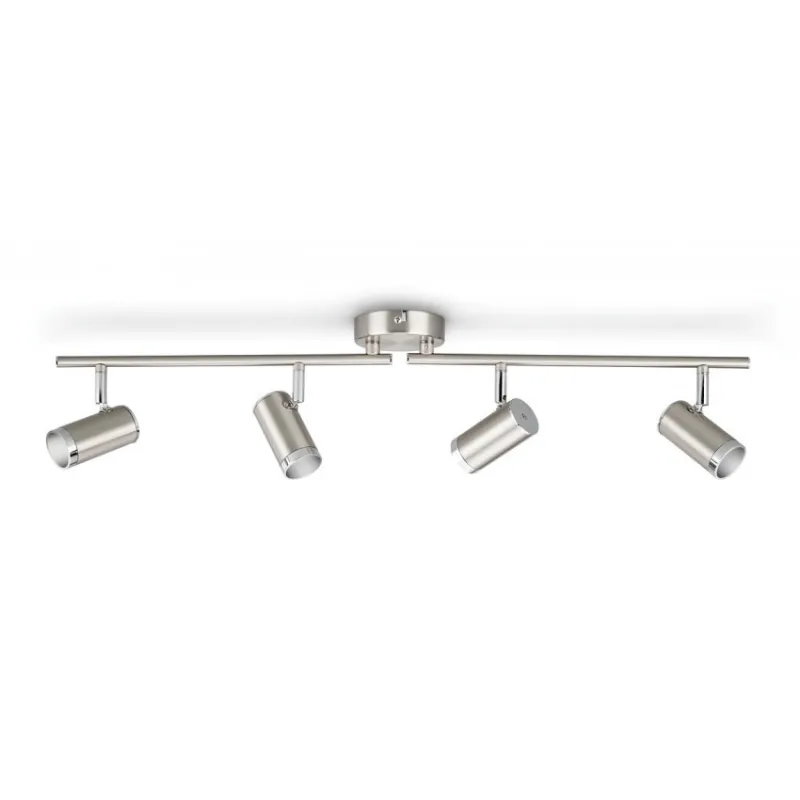 Applique plafonnier Philips 18w led quatre têtes orientable saillie