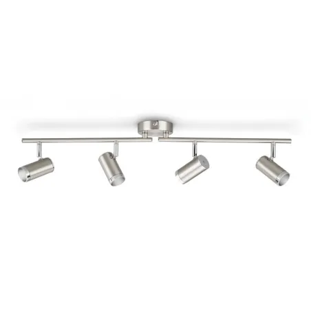 Applique plafonnier Philips 18w led quatre têtes orientable saillie