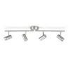 Applique plafonnier Philips 18w led quatre têtes orientable saillie
