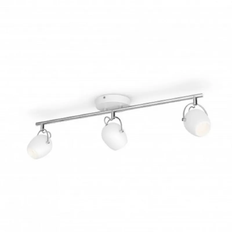 Applique plafonnier Philips 13w led trois têtes orientable saillie