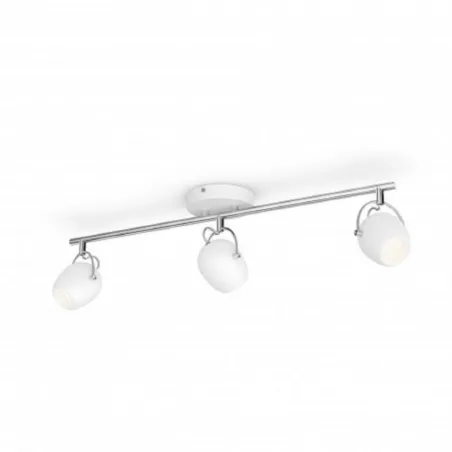 Applique plafonnier Philips 13w led trois têtes orientable saillie
