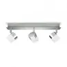 applique-plafonnier-philips-15w-led-3-tetes-orientable-saillie
