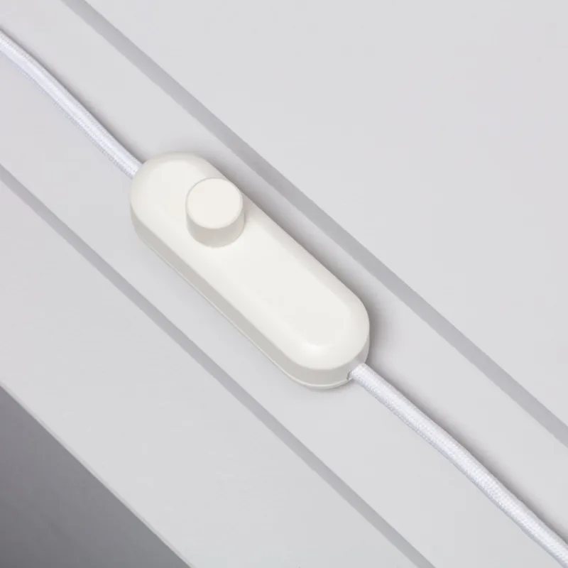 Lampe a poser de table wifi culot e27 abat-jour 25cm