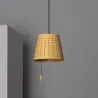 Lampe solaire a suspendre étanche extérieur rechargeable nomade lumineux bali