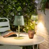 Lampe de table solaire étanche extérieur rechargeable nomade lumineux bali