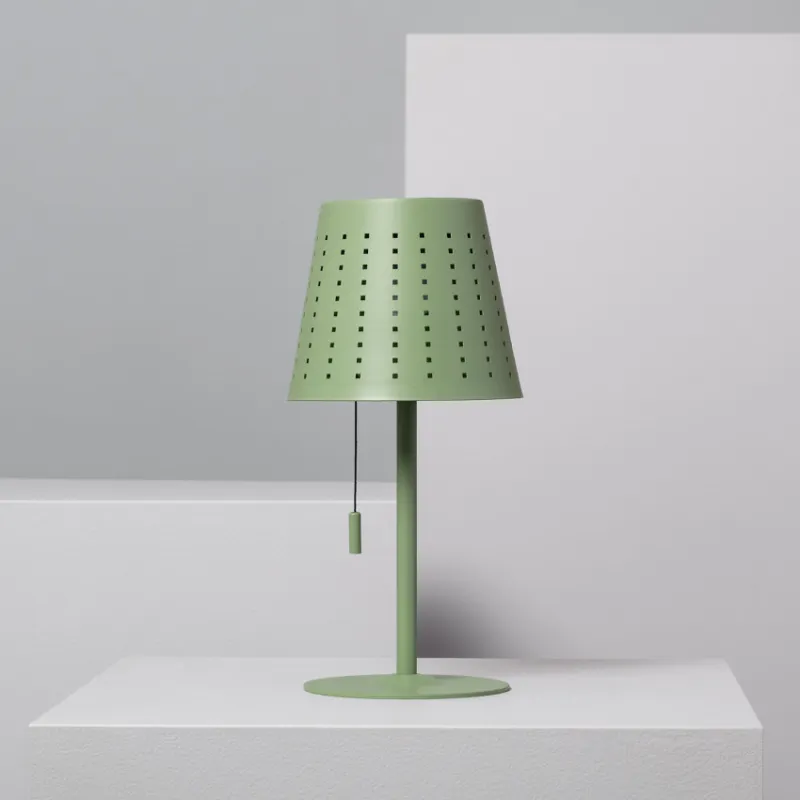 Lampe de table solaire étanche extérieur rechargeable nomade lumineux bali