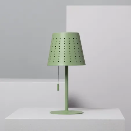 Lampe de table solaire étanche extérieur rechargeable nomade lumineux bali