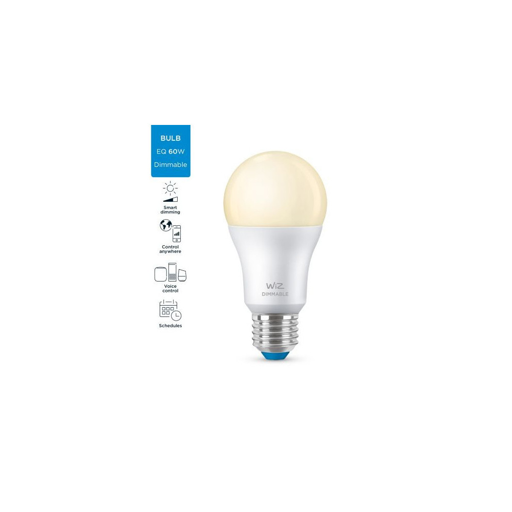 Ampoule e27 8w led 2700k variable Bluetooth wizmote wifi wiz Philips