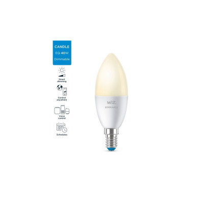Ampoule 5w e14 led 2700k variable Bluetooth wizmote wifi wiz Philips