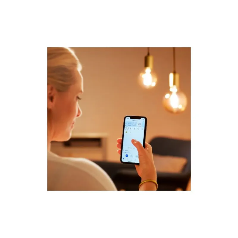 Lot de 2 Ampoules 5w e14 led rgb+cct variable Bluetooth wizmote wifi wiz Philips