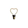 Ampoule e27 filament led 8w variable forme coeur