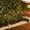 Kit 3 piquets solaire lumineuse led décoration blanc chaud 3000k