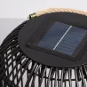 Lampe a poser 38cm solaire étanche extérieur nomade lumineuse