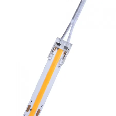 Connecteur pour ruban led 24v-ligne cob continu 8mm