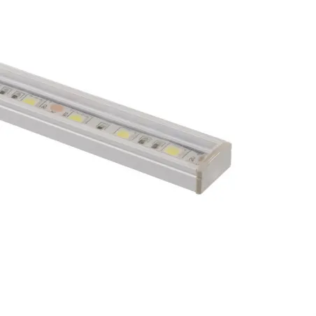 Profilé Aluminium avec diffuseur Continu pour Ruban LED