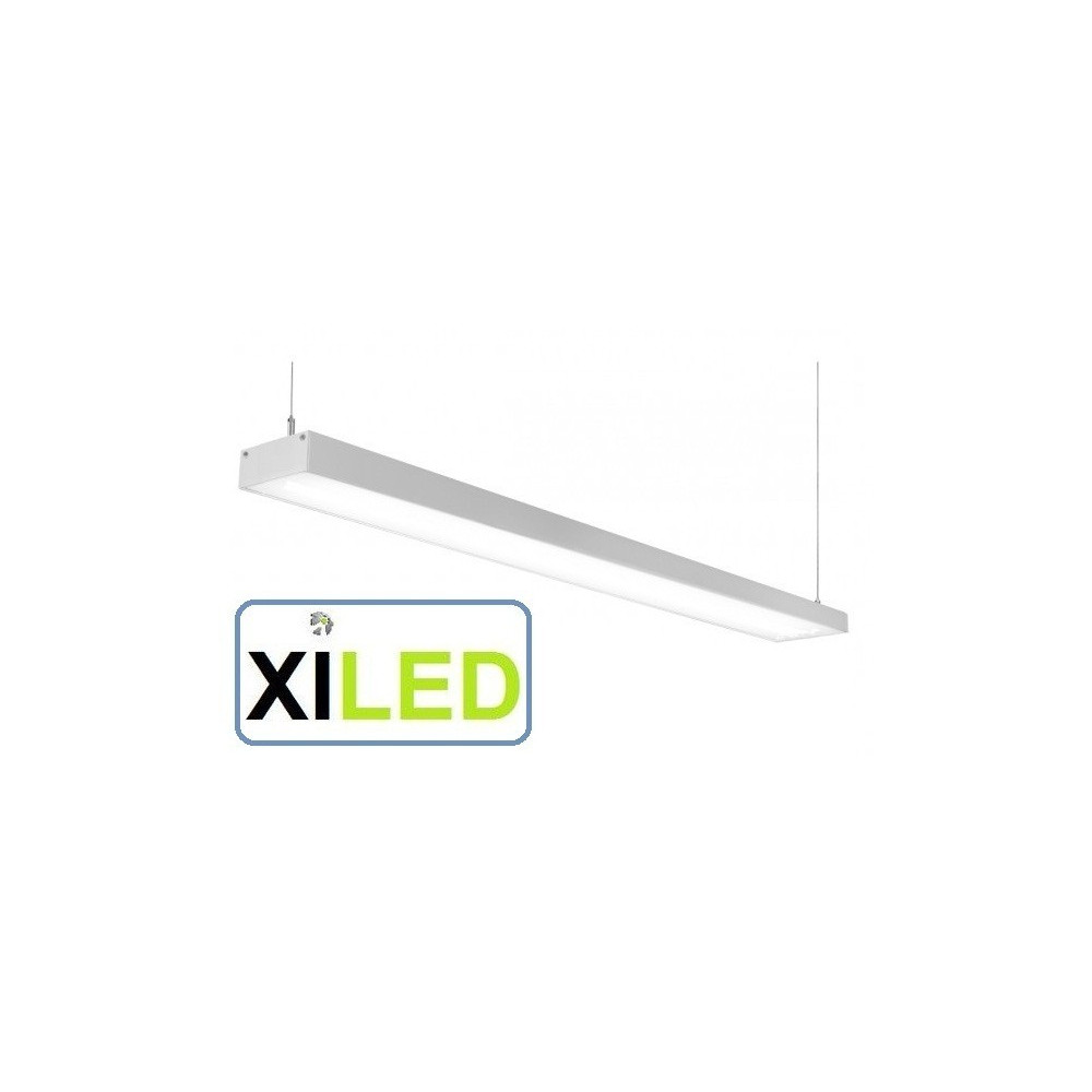 barre aluminium 100cm led suspendu luminaire led suspension bureaux salon commerce 40w