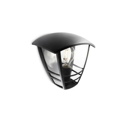 applique-exterieur-philips-noire-ip44-culot-e27