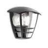applique-exterieur-philips-noire-ip44-culot-e27