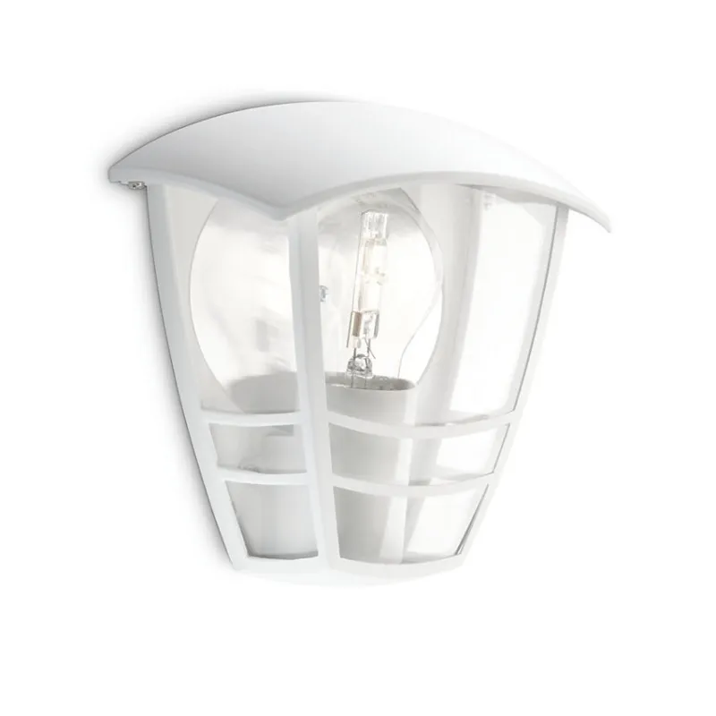 Applique extérieur Philips blanche ip44 culot e27