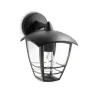 Applique extérieur Philips noire ip44 culot e27