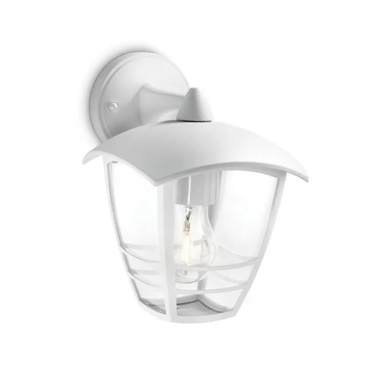 Applique extérieur Philips blanche ip44 culot e27