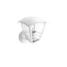 Applique extérieur Philips blanche ip44 culot e27 haut